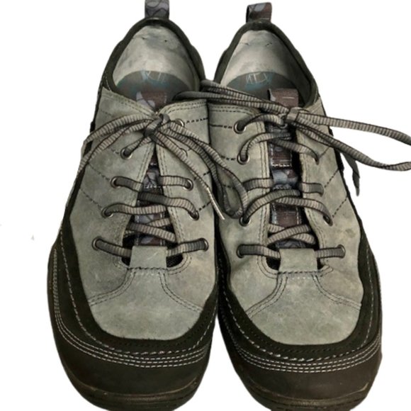 Merrell Mimosa Suede Lace Up Performance Shoes - Blue - 9 - Picture 2 of 12